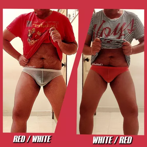 Mismatch or Mix 'n Match? 🤔❤️🤍❤️🤍😅