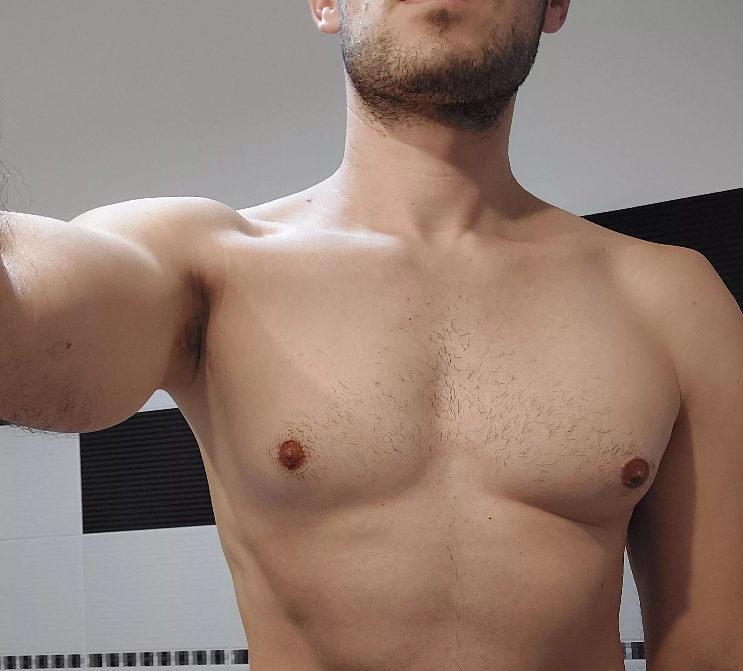 Not much hair but it's mine 😁