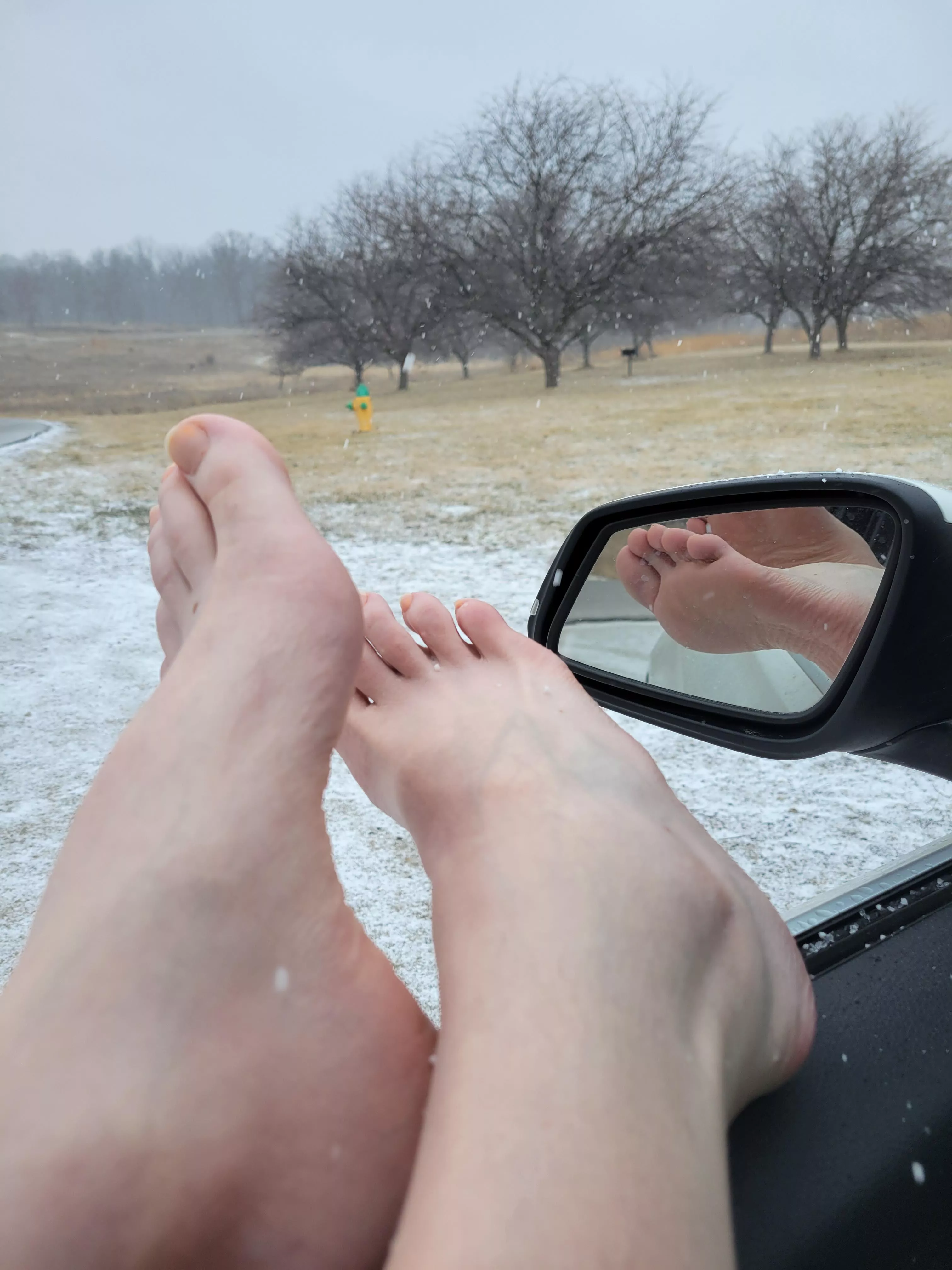 Objects in mirror may be closer than they appear