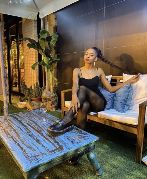 Outfit inspired by Wednesday.