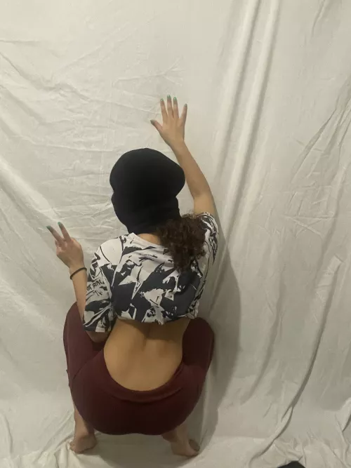 Pov: Im on your wall like this after you come out the shower