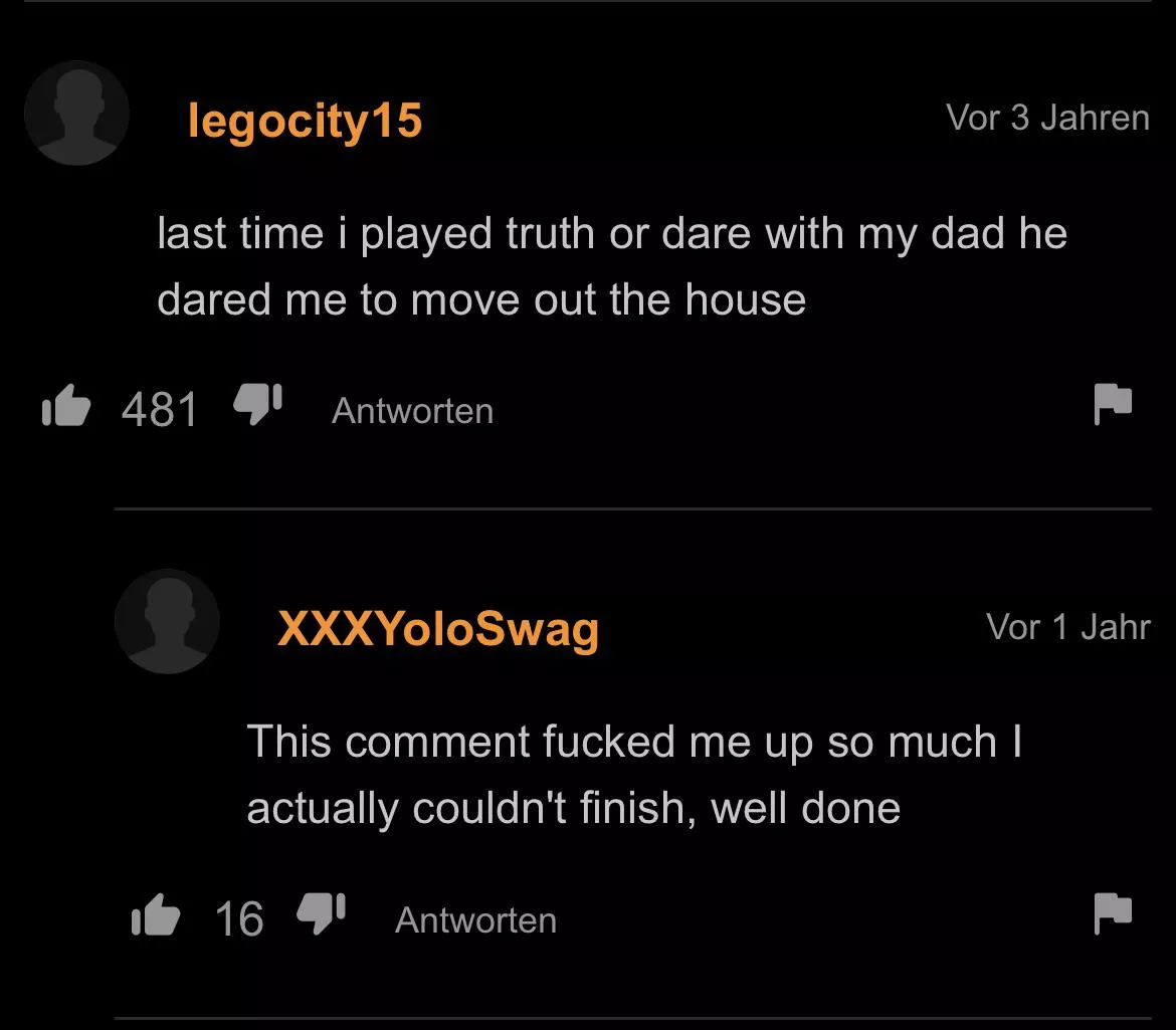 Pretty sure he lost this dare