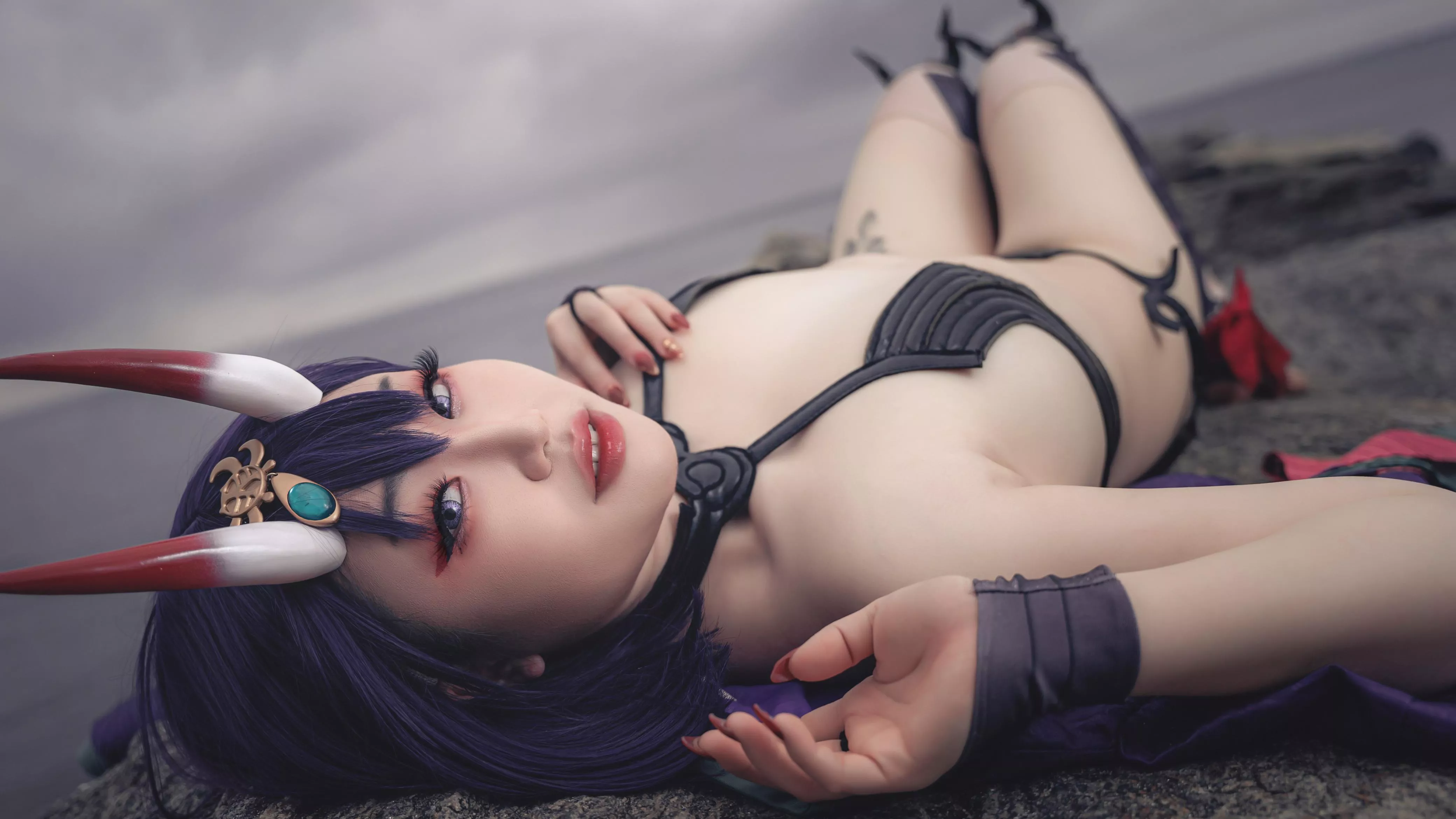 shuten douji from fate grand order by oyasumimi (me!)