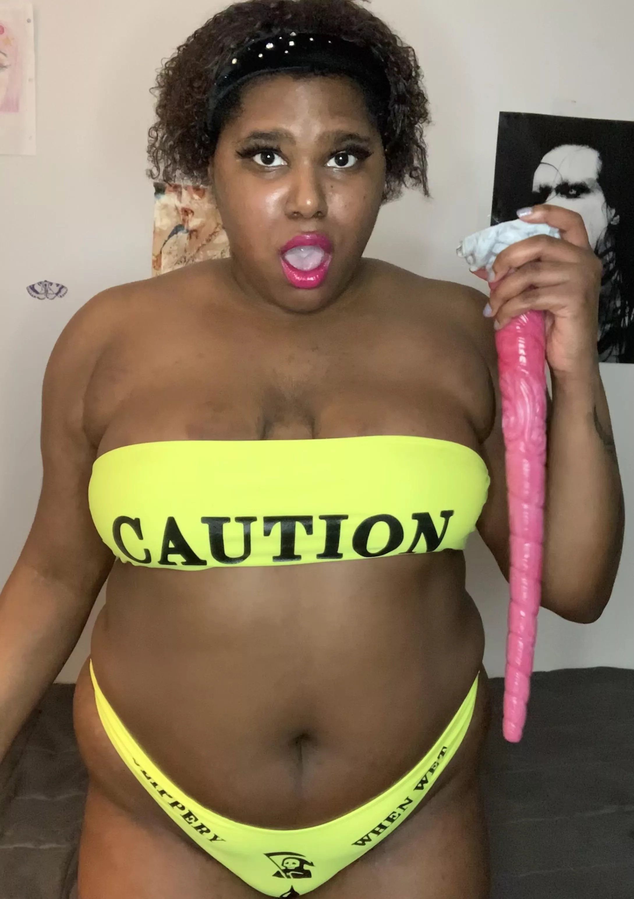 think I can fit the whole thing up my butt? 😳