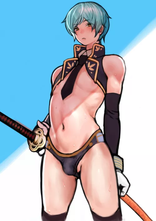 What, you wanna sword fight or something