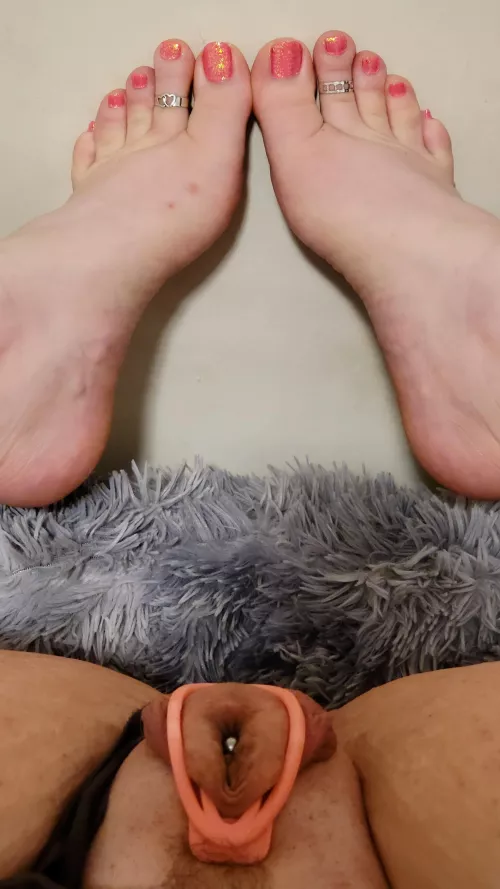 Worship my toes while you pound my hole 💋❤️