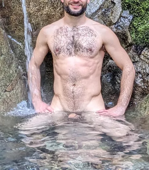 Would you frolic in the springs with me?