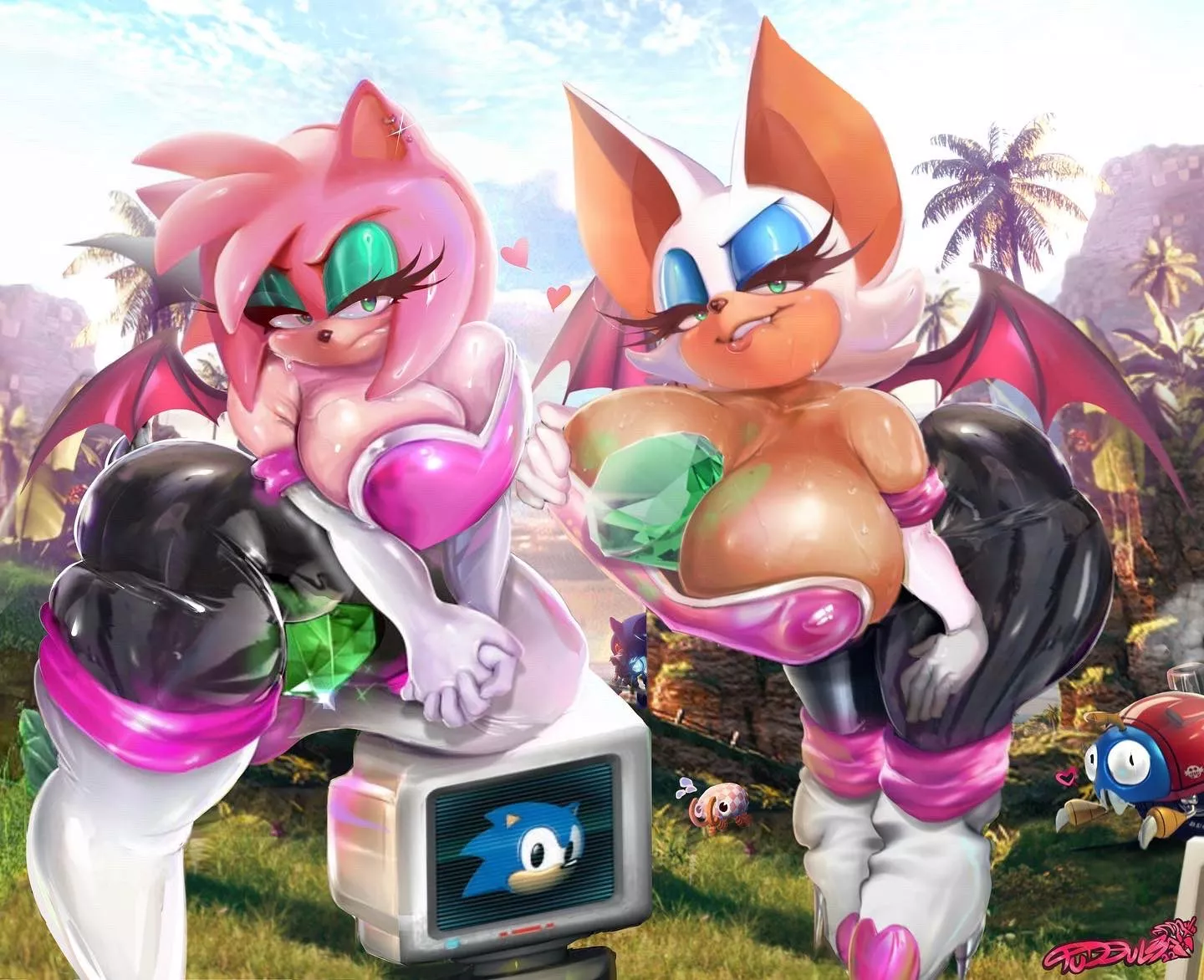 Amy & Rouge (Tudduls)