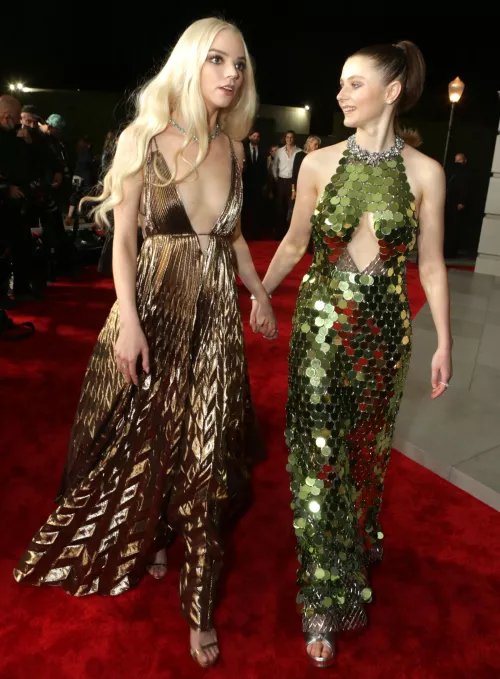 Anya Taylor-Joy and Thomasin McKenzie