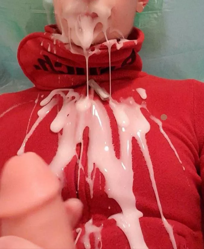 Back when i did a messy bukkake for myself (M)