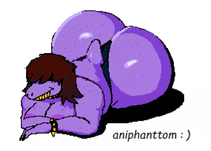 Big purple butt💜 [Susie](@AniPhanttom)