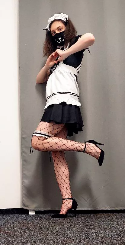 Can I be your maid for a while?❤️❤️