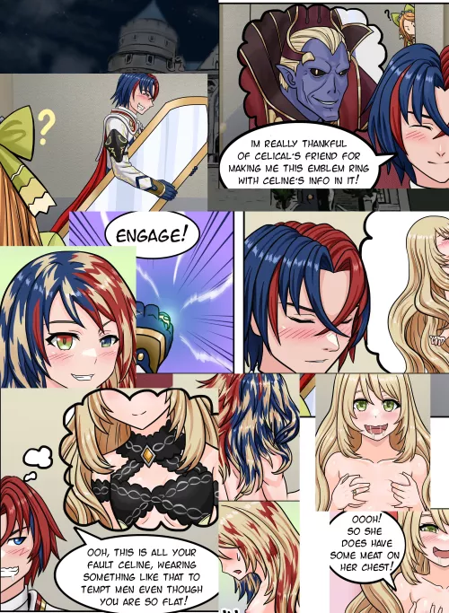 Fire Emblem Engage - Alear into Celine TG Transformation