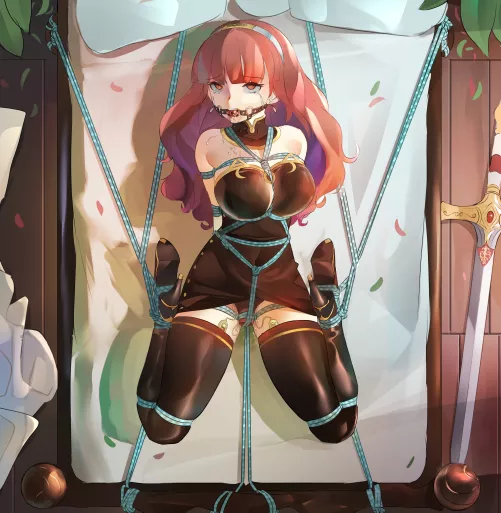 her bed is got wet again