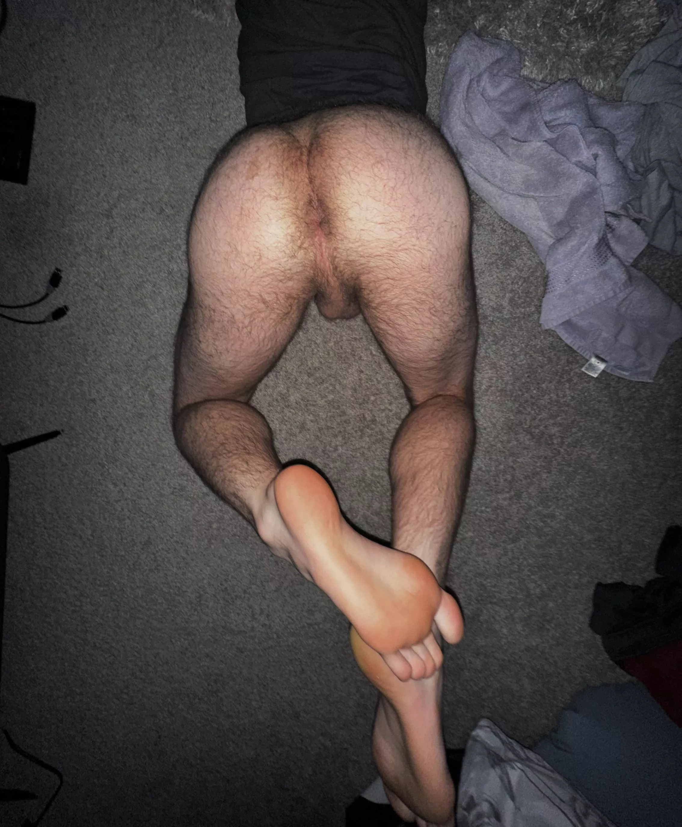 I just dropped something, I swear