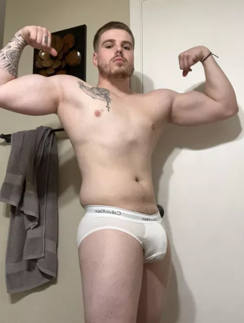 I love my white Calvin’s, do you?