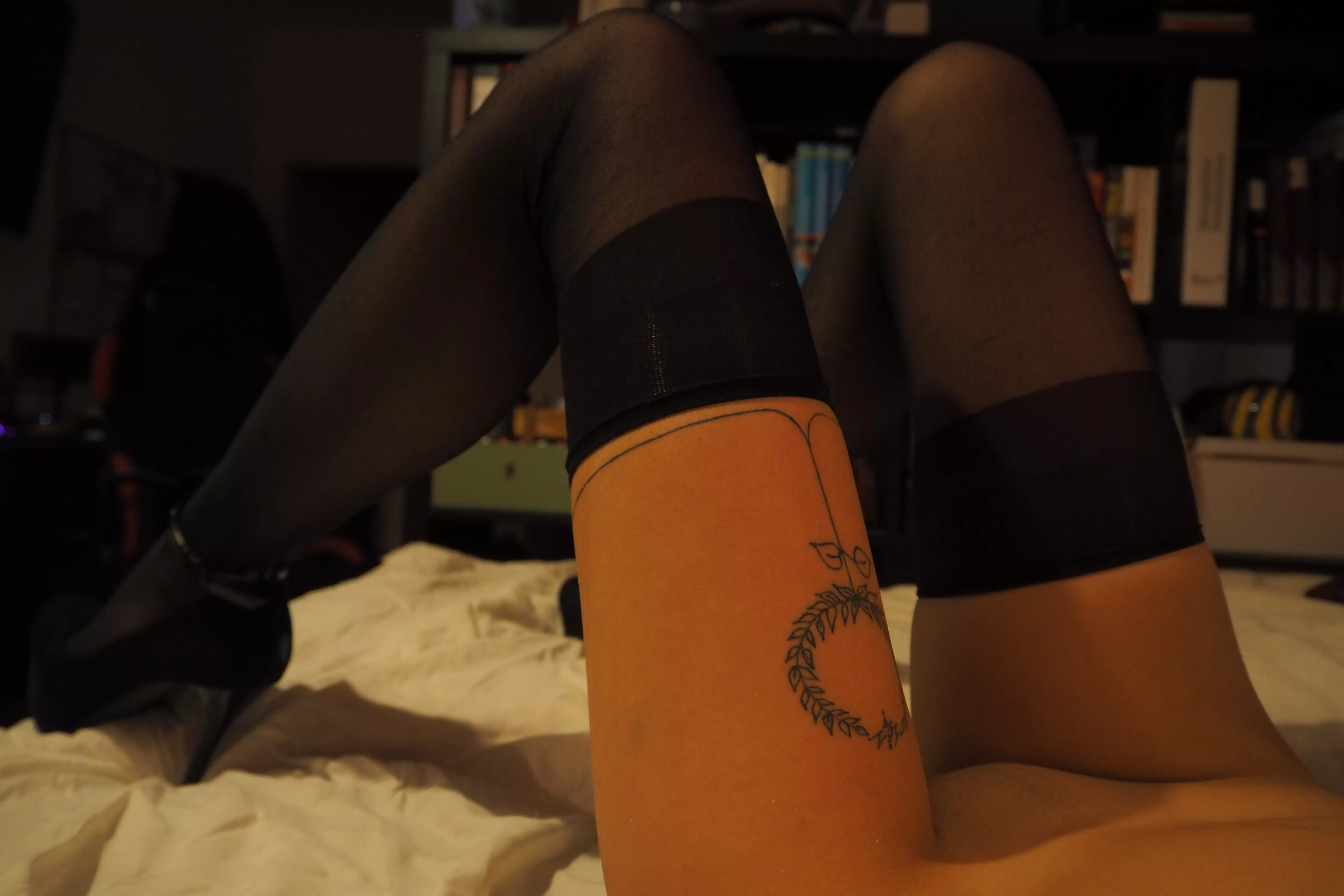 If you look close enough oyu can spot a number in my tattoo 😋