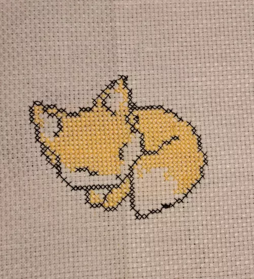 Just made this little fox in school🦊