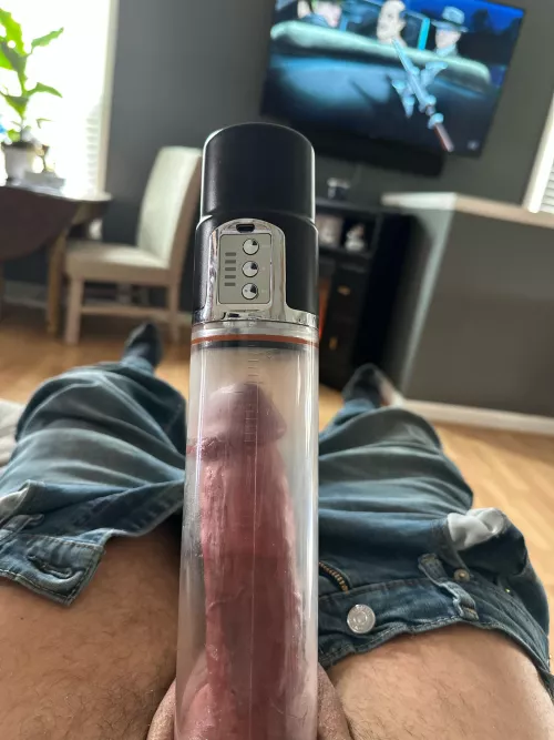 Little Sunday afternoon pump😈