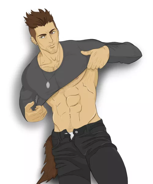 Luke’s ruff time (OC, by me)