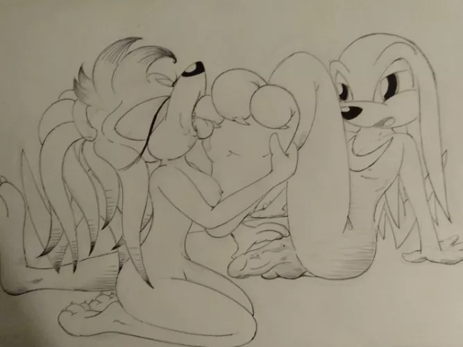 (M/F) Ocia honoring her master (art: me)