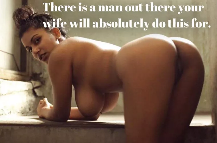 No matter how proper or put off by the idea she is, there is at least one man out there who your wife will gladly do this for. Is he someone she already knows…..?