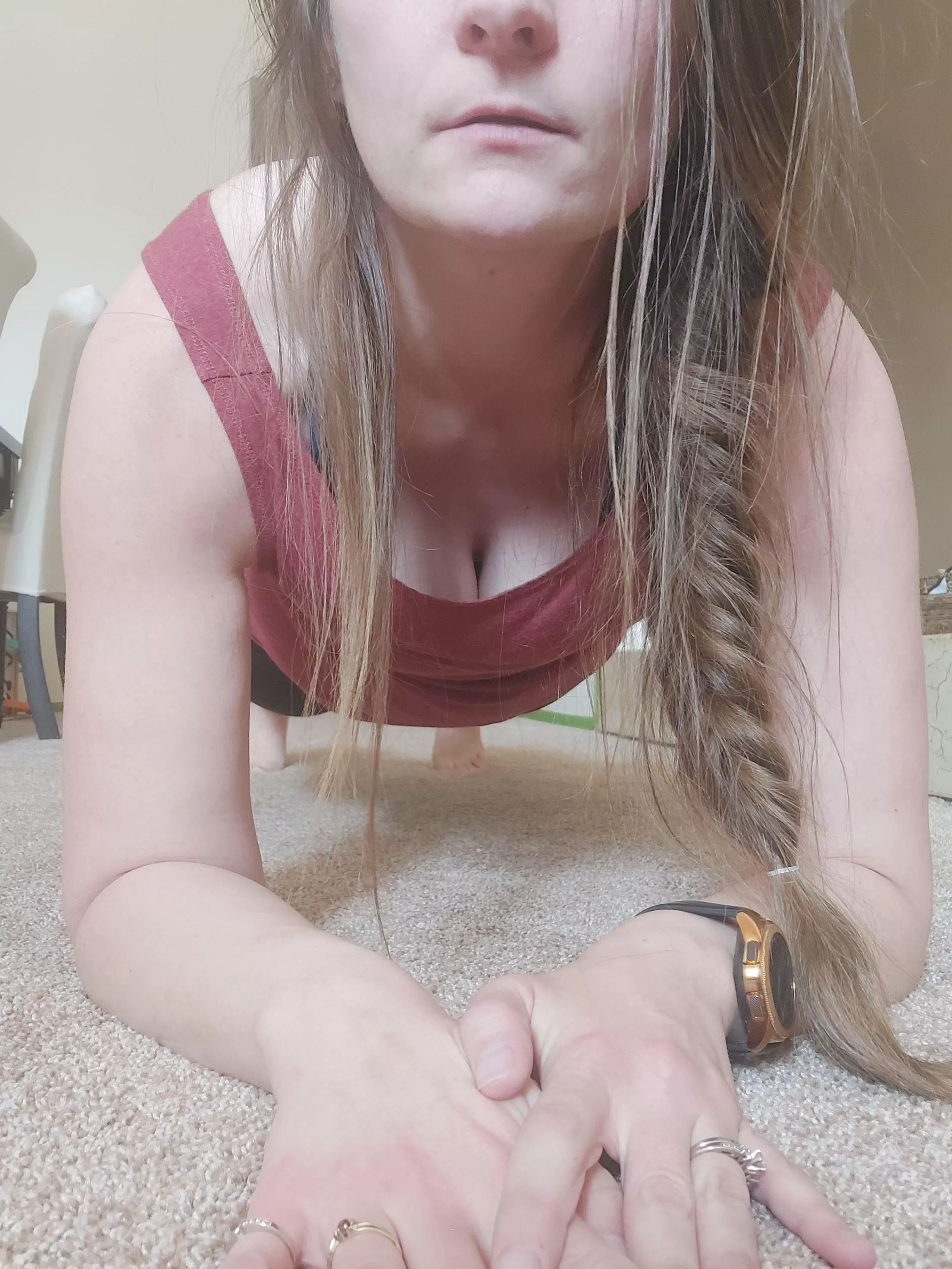 Planking for March some more. 😘