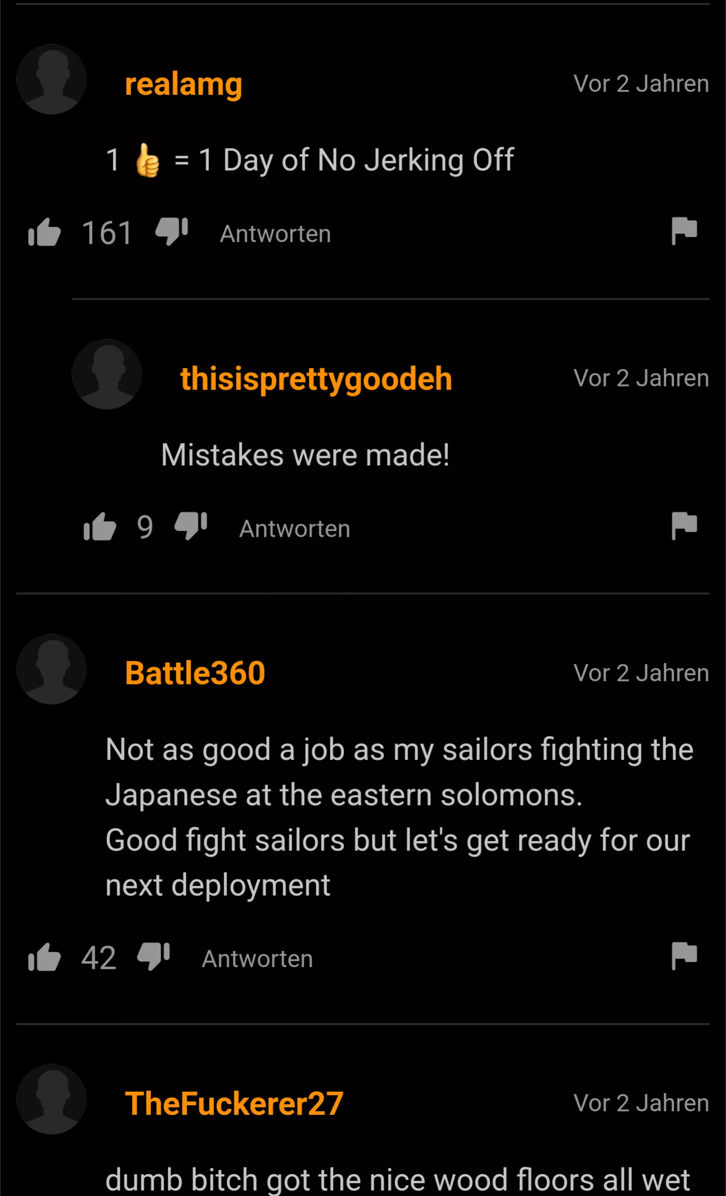 Poor guy. 161 Days... wait what?