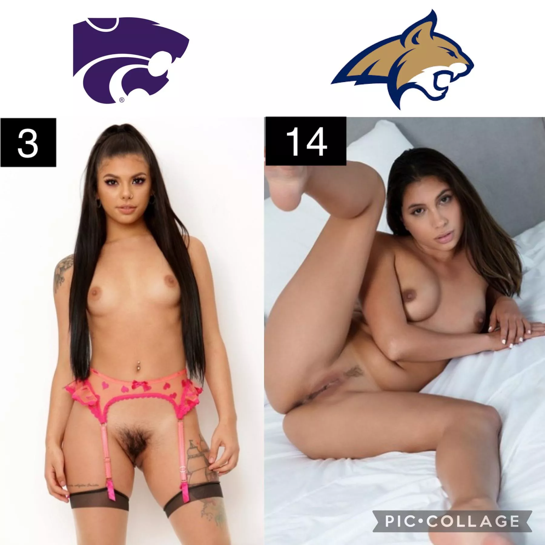 Pornstar March Madness: Round of 64 [Gina Valentina] vs [Baby Nicols]