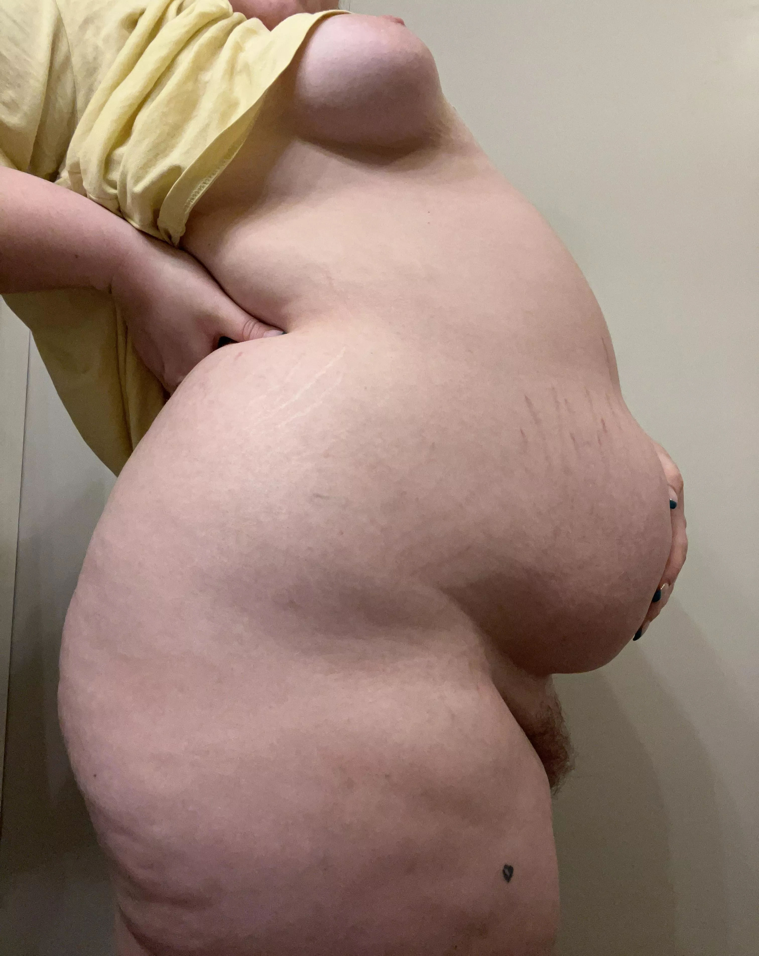 Pregnant with a food baby 🤭