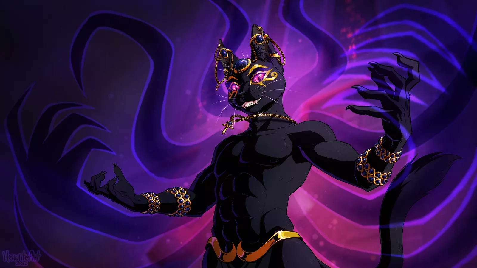 Shadow Claws (A beautiful commission from HowliteArt)