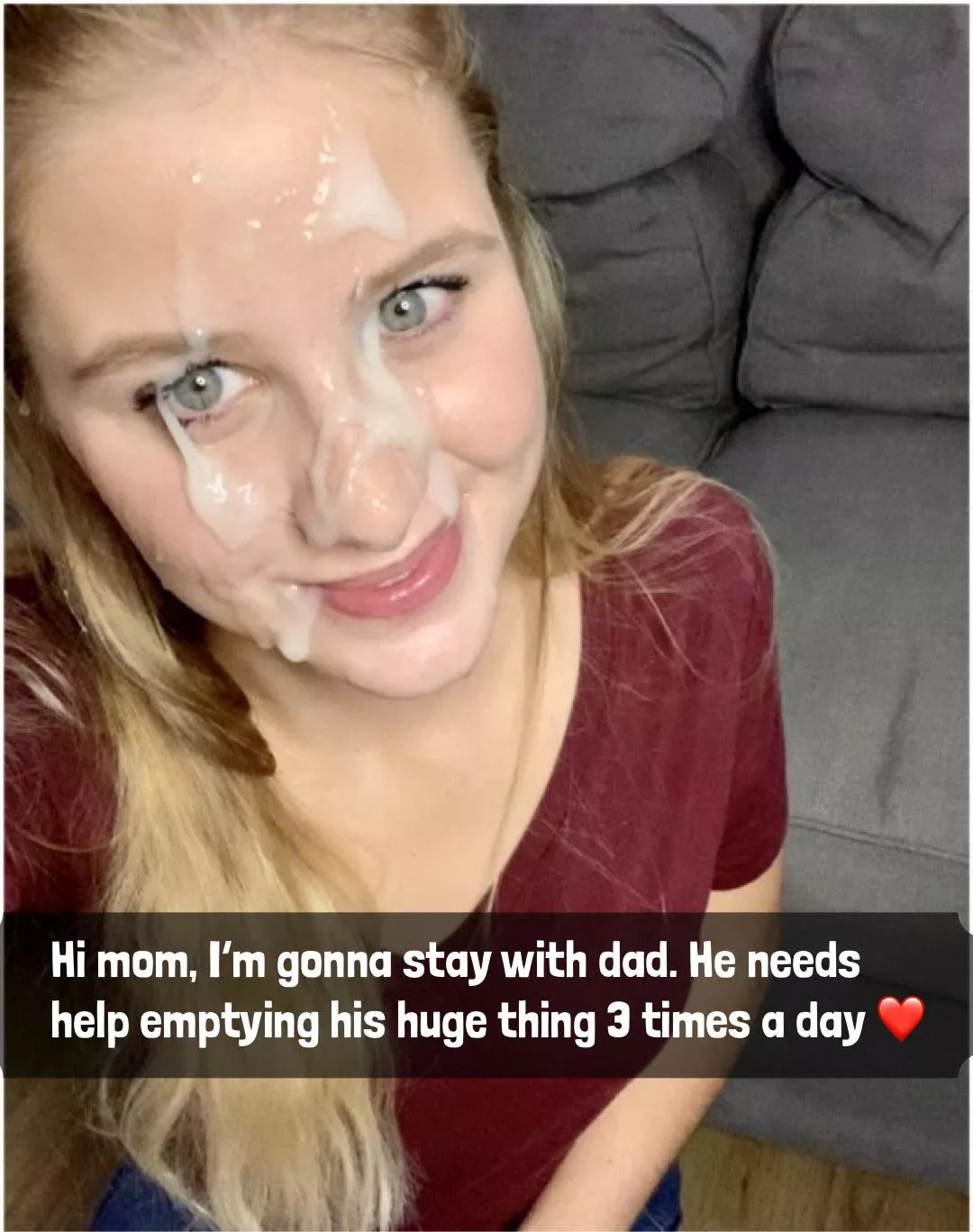 Staying with dad after the divorce