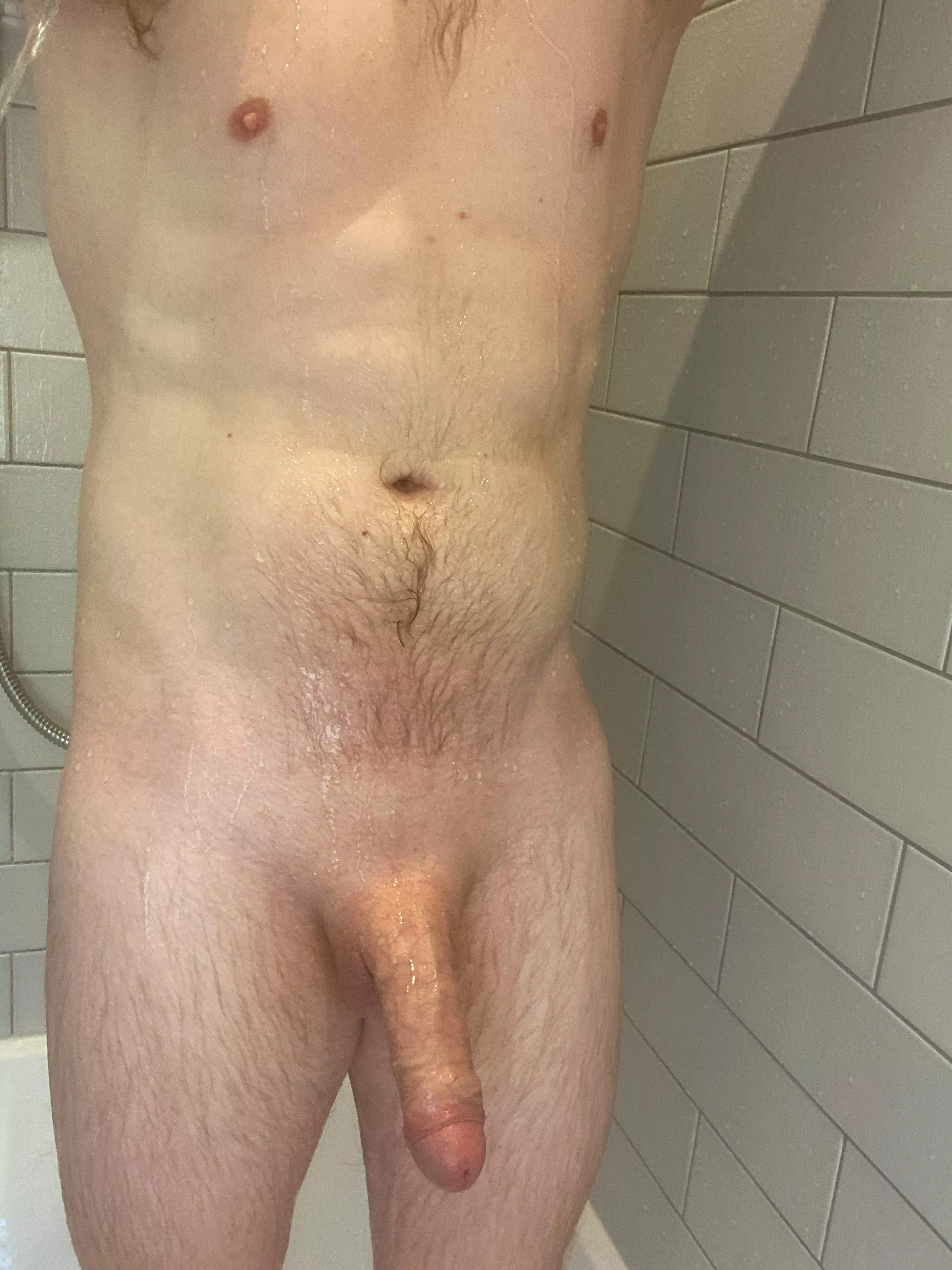 Suck me clean in the shower
