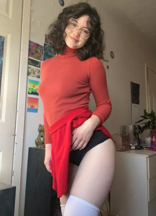 Velma wants to show you something in private