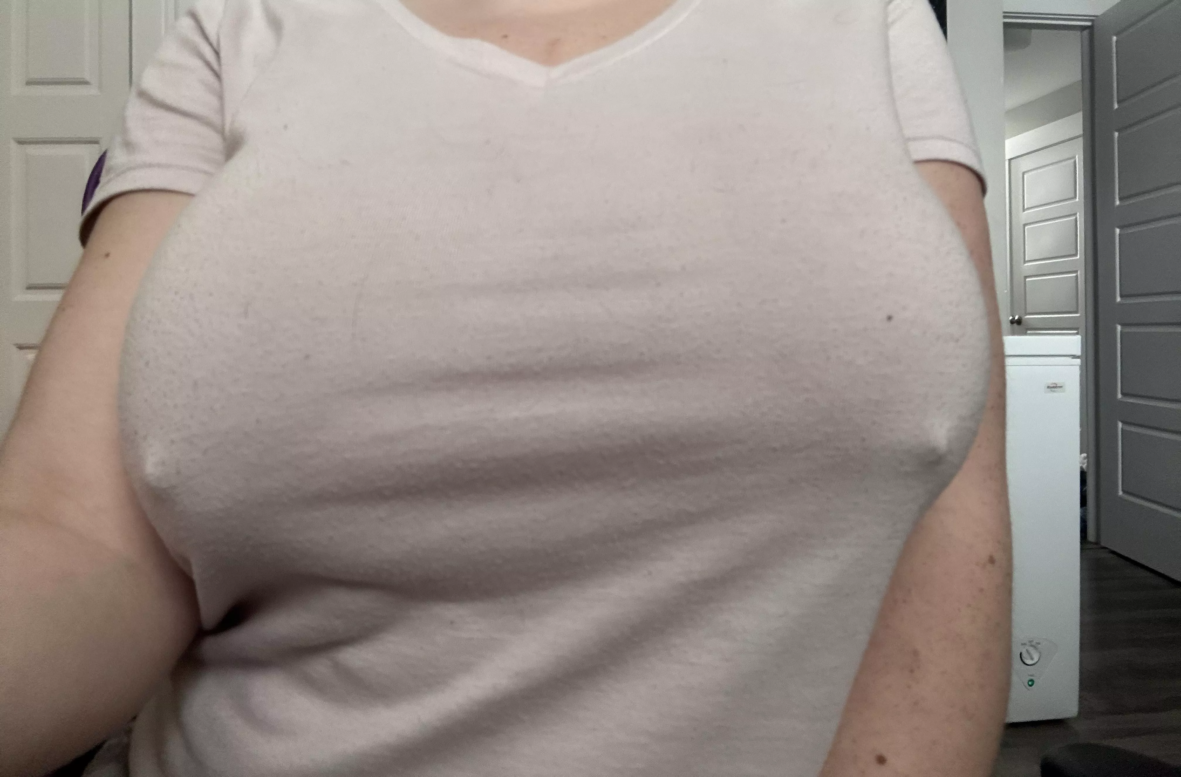 Woke up this morning and my nips were hard