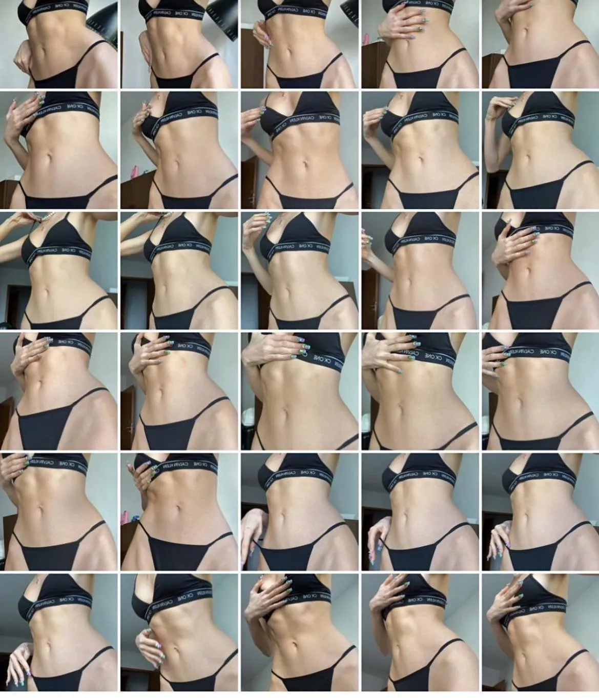 You could count them if you want