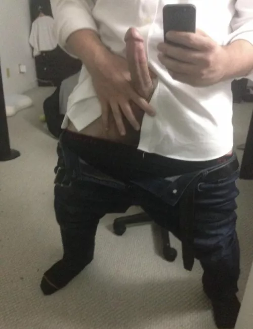 Anyone else get horny as fuck after work?