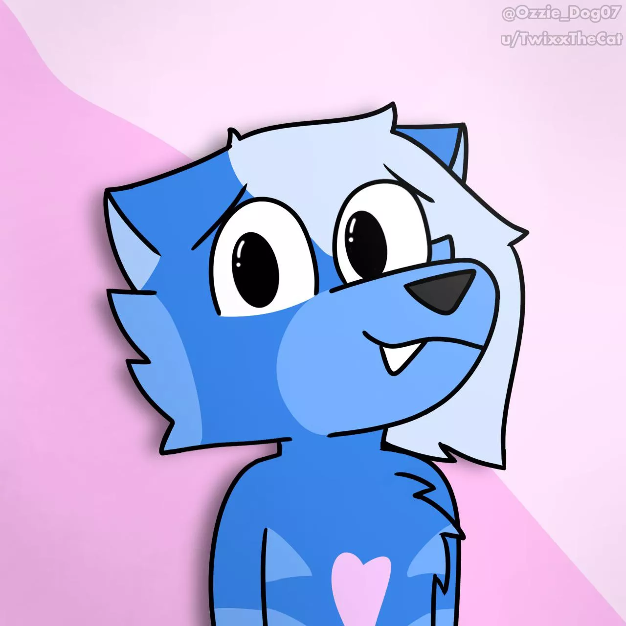 be nice, he’s shy (art by me)