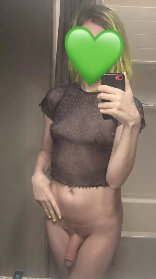 Bought a new shirt from the thrift store. What do you think 🥺