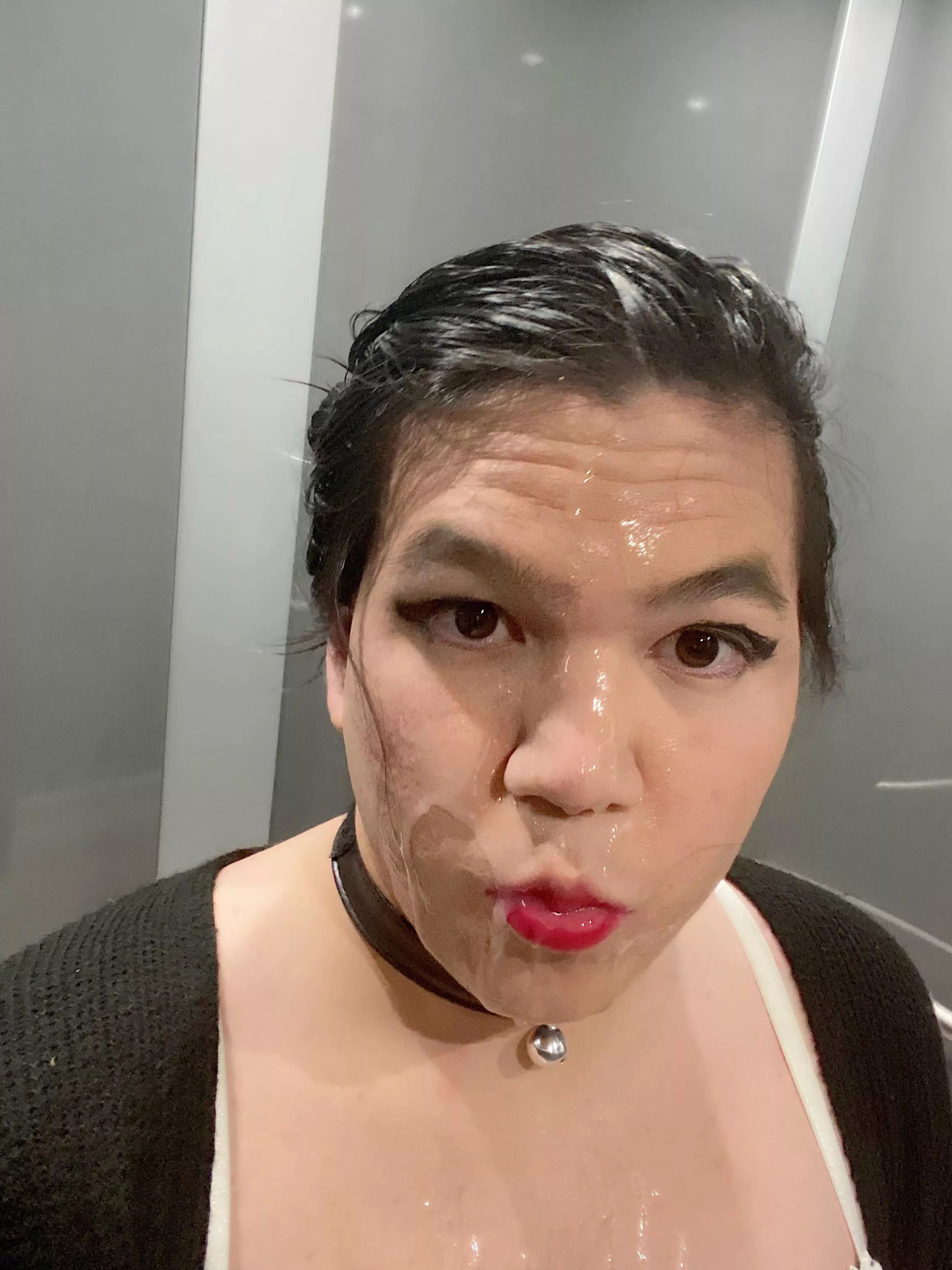 Collared and came on