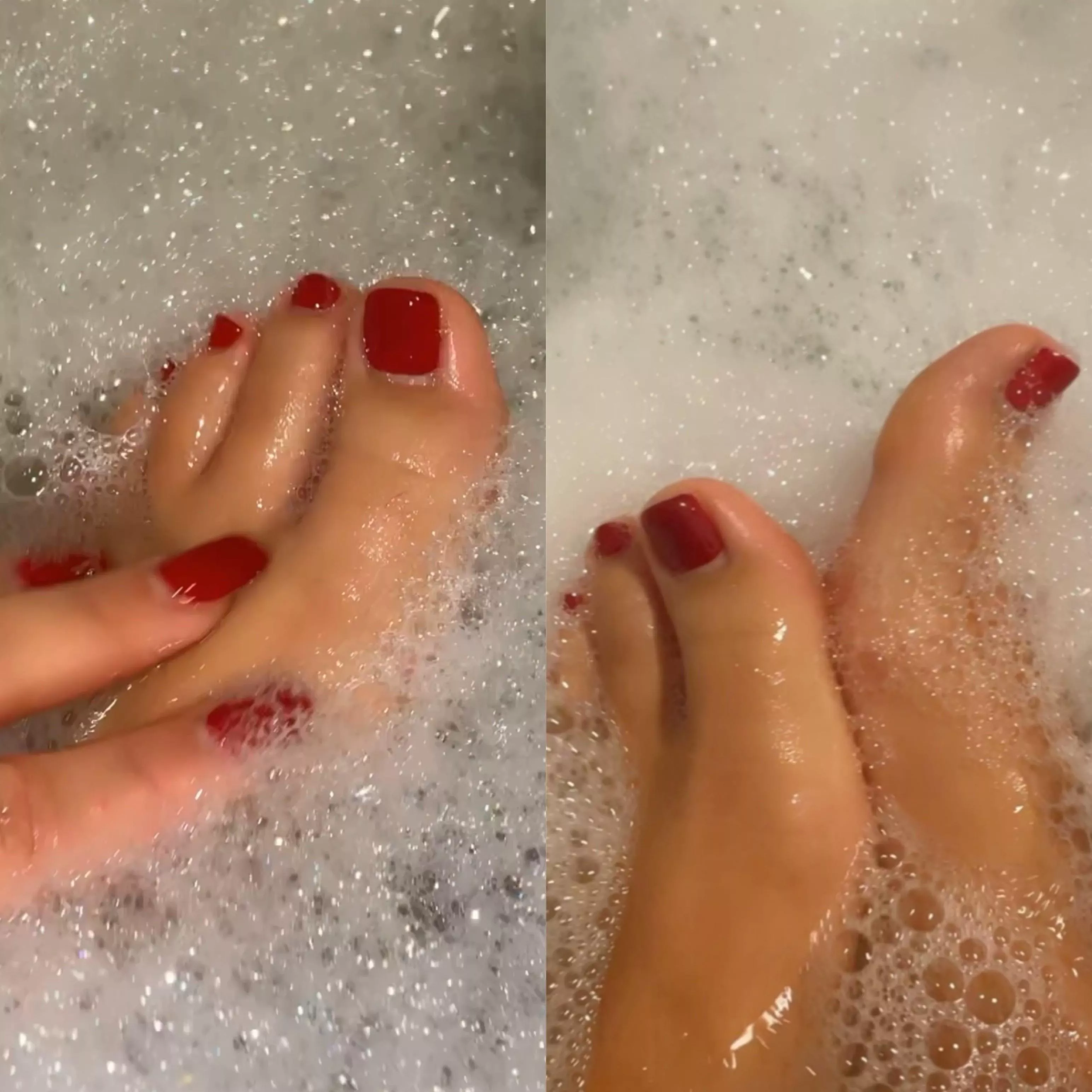 Cumming on my feet is the best form of birth control