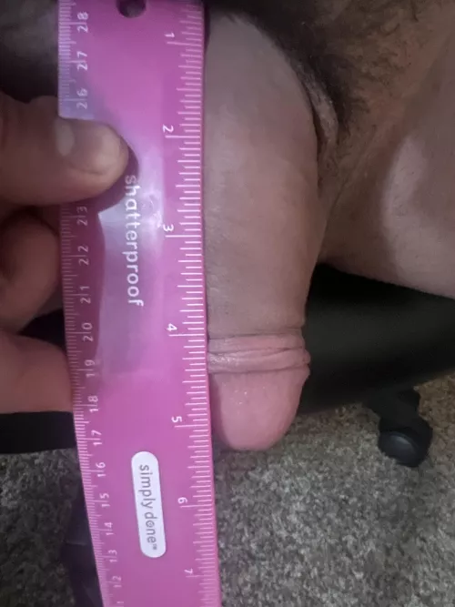 Decided to measure when I was soft