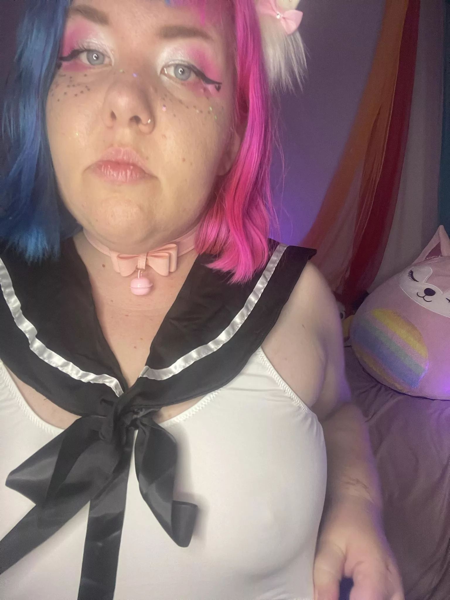 Don't let the cute little collar fool you, I'm a Brat.