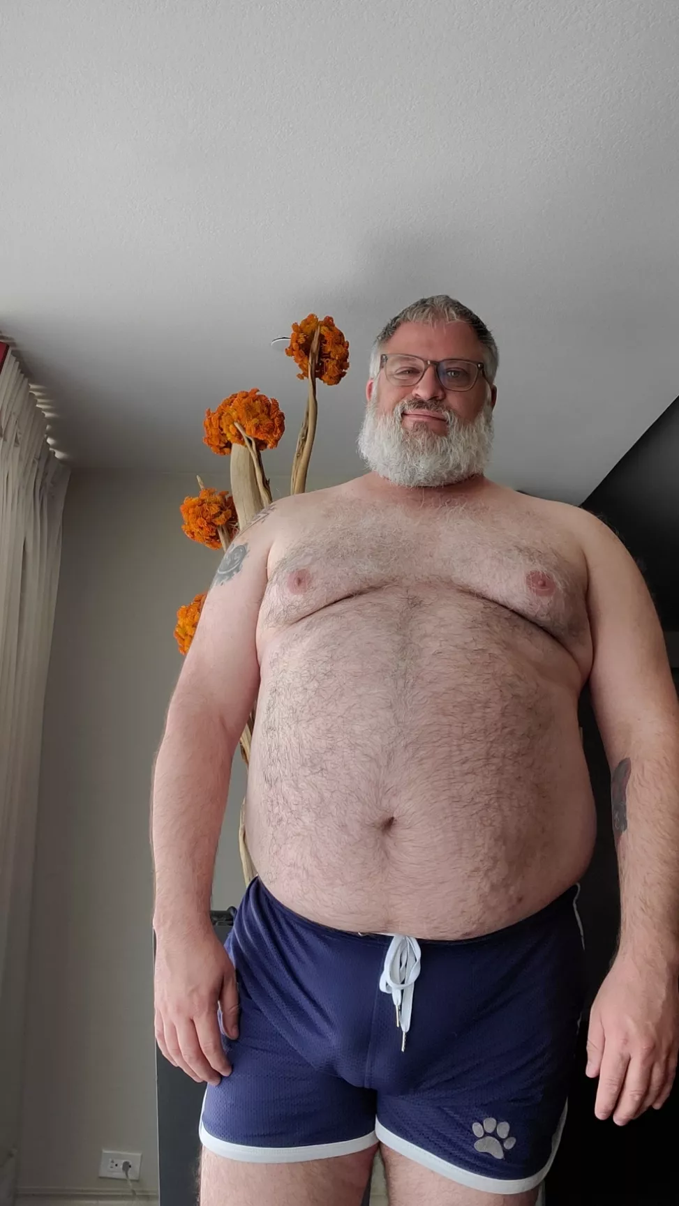 Eyes up here, son. Just kidding, go ahead and stare.