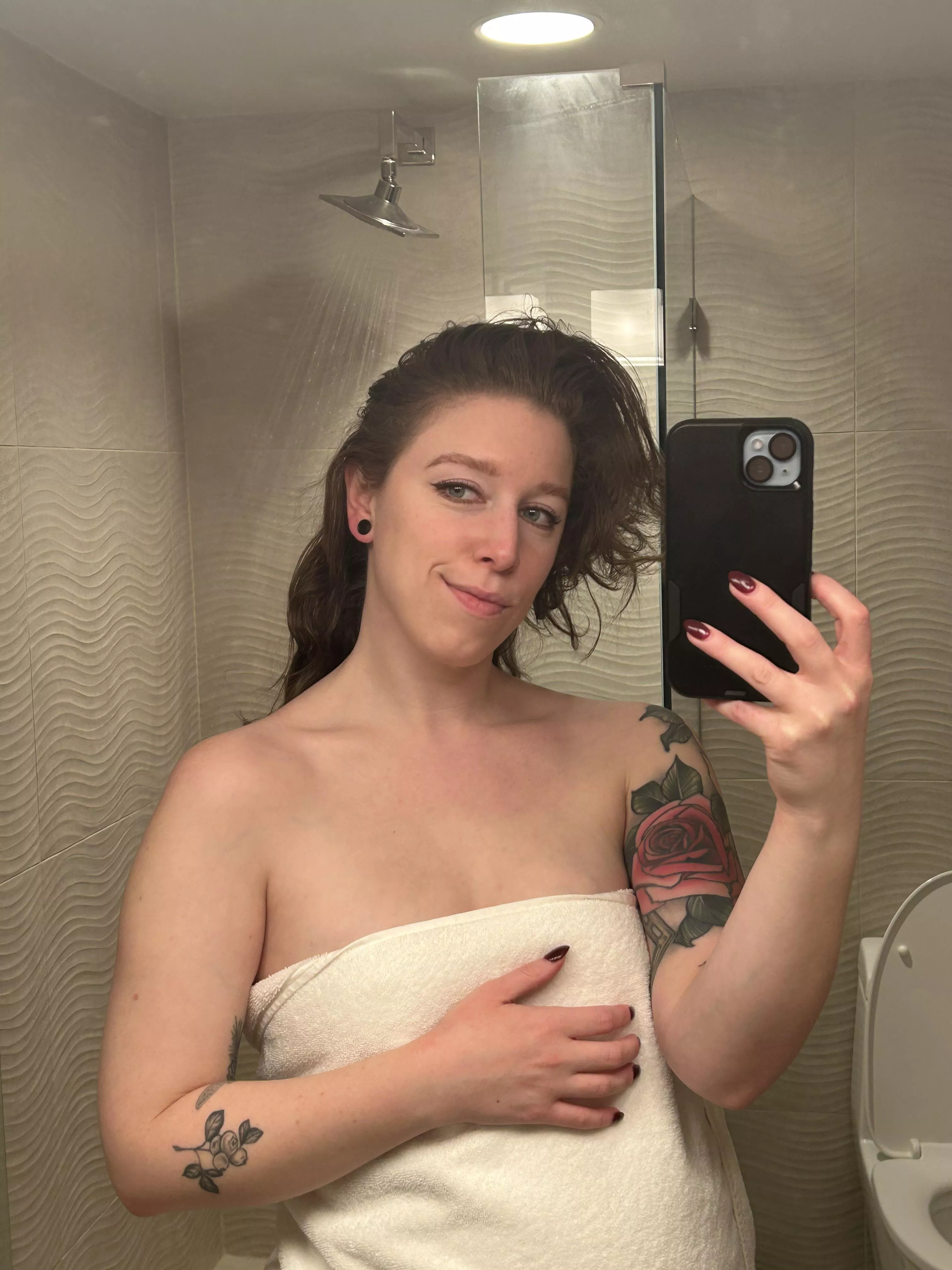 Feeling squeaky clean! [F]