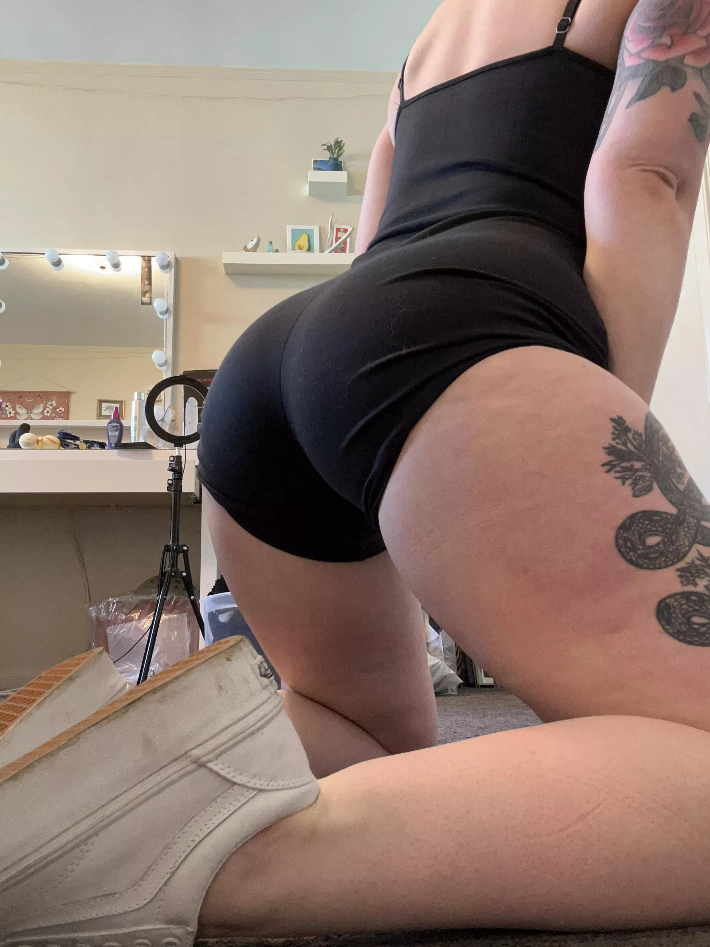 Got some dimples on these thighs but I love that you love it!