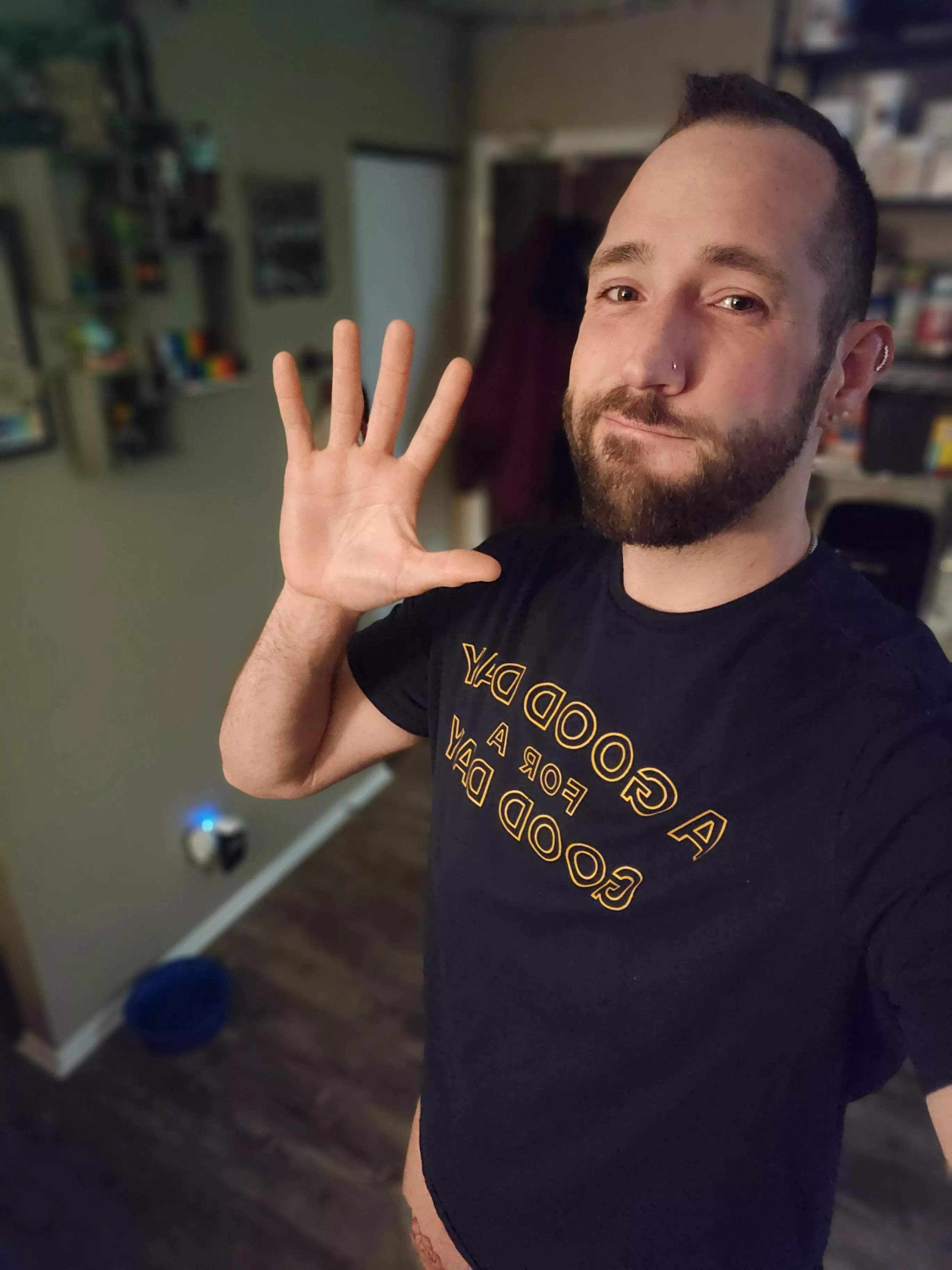 Hey! You're sexy AF! Happy Tuesday you beautiful bad @ss!