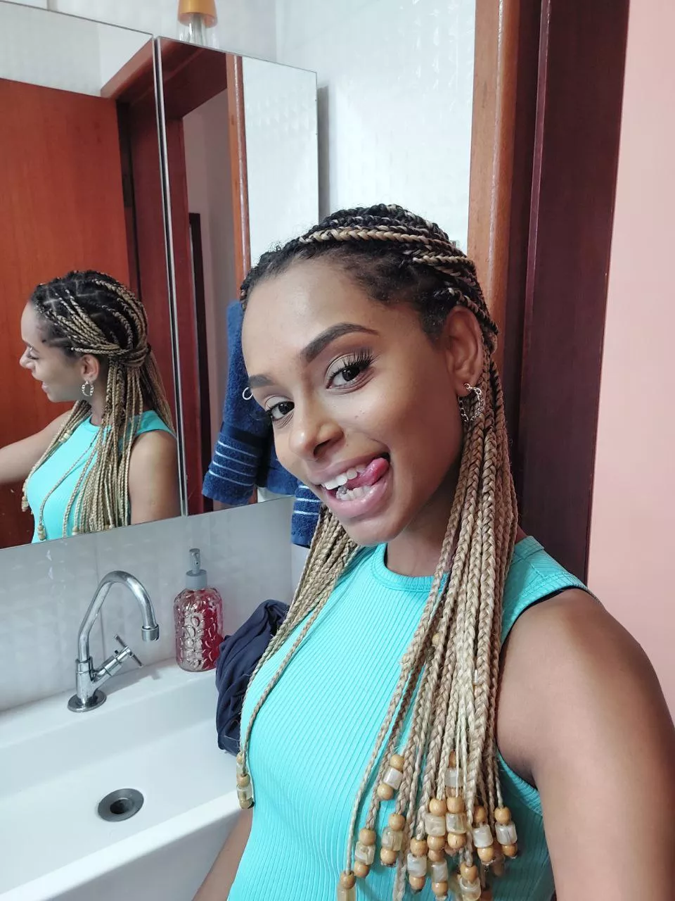 I just got a facial yesterday, and my skin is glowing!