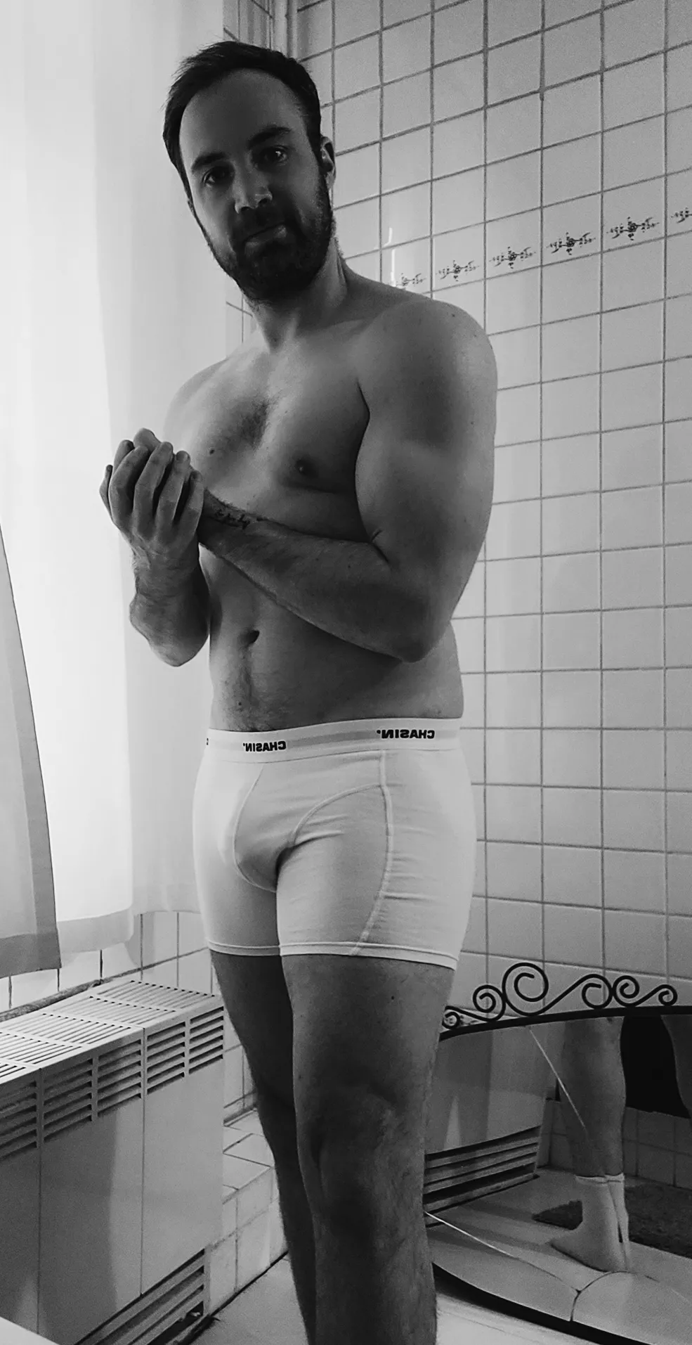 I try to workout as much as i can, just to become a better version of myself every single day!