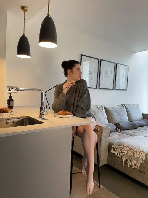 I usually prefer breakfast in bed 😏